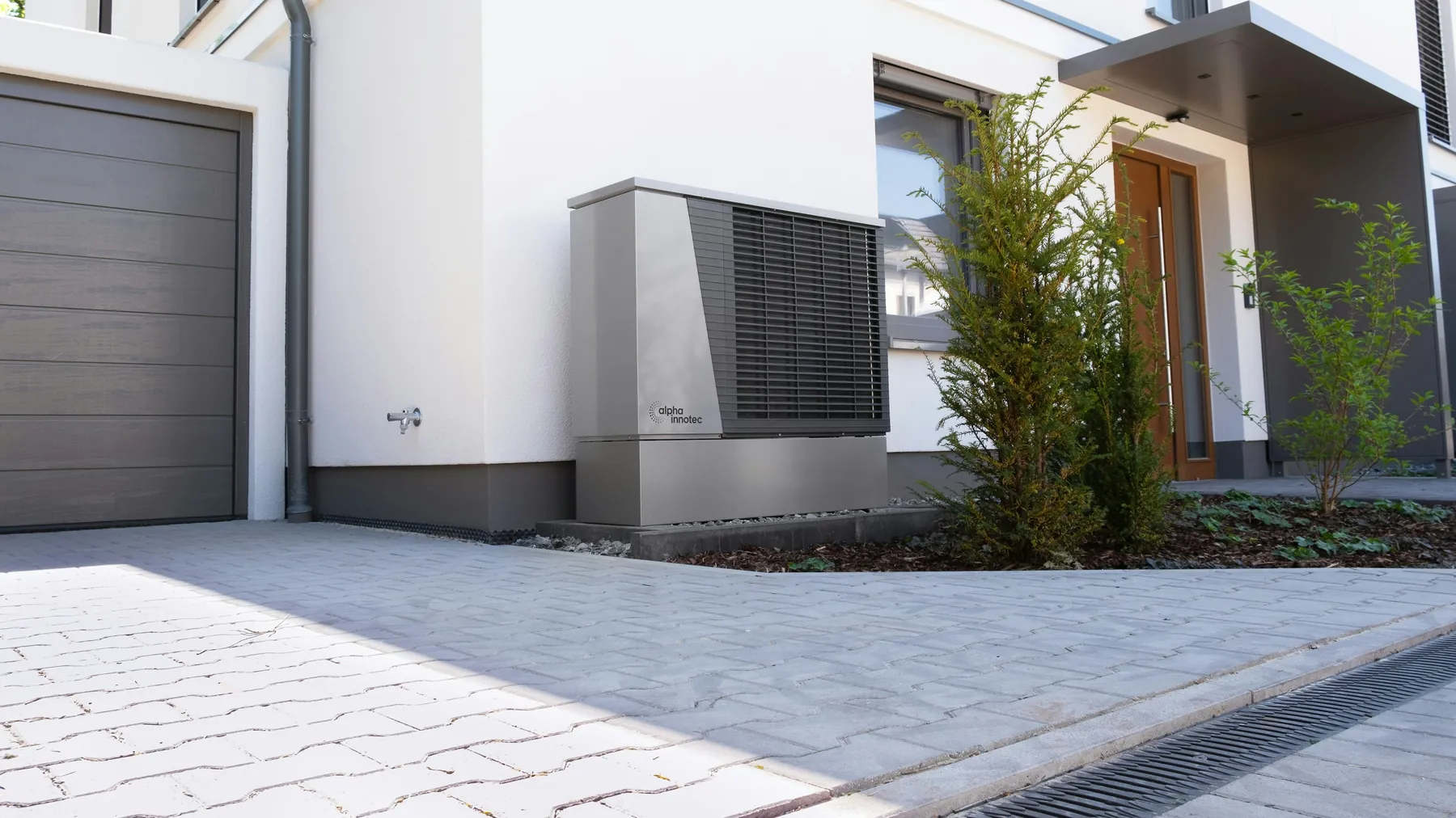 Maison équipée d’une pompe à chaleur air/eau